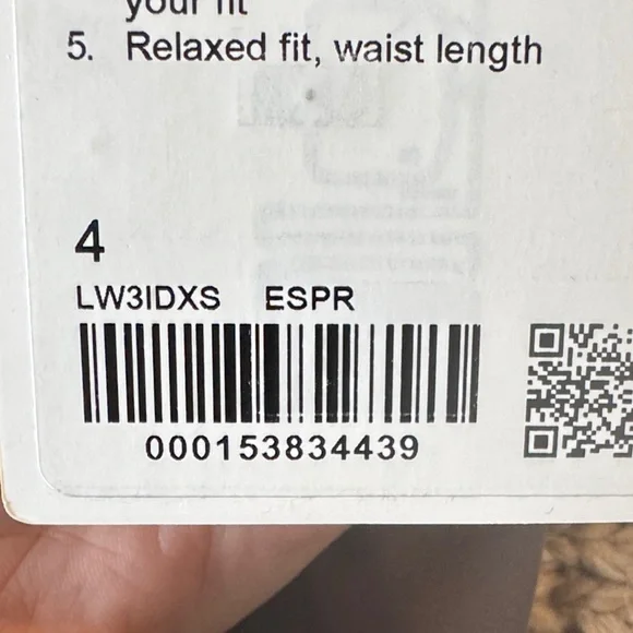 Lululemon Brushed Softstreme Half Zip “espresso” NWT - Picture 4 of 4